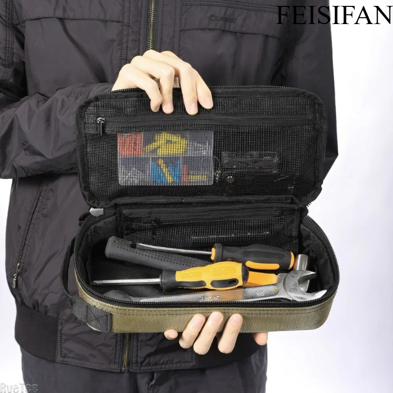 Cycling Gear Organiser - Ağır Hizmet Tipi Taşınabilir Elektrikçi Küçük