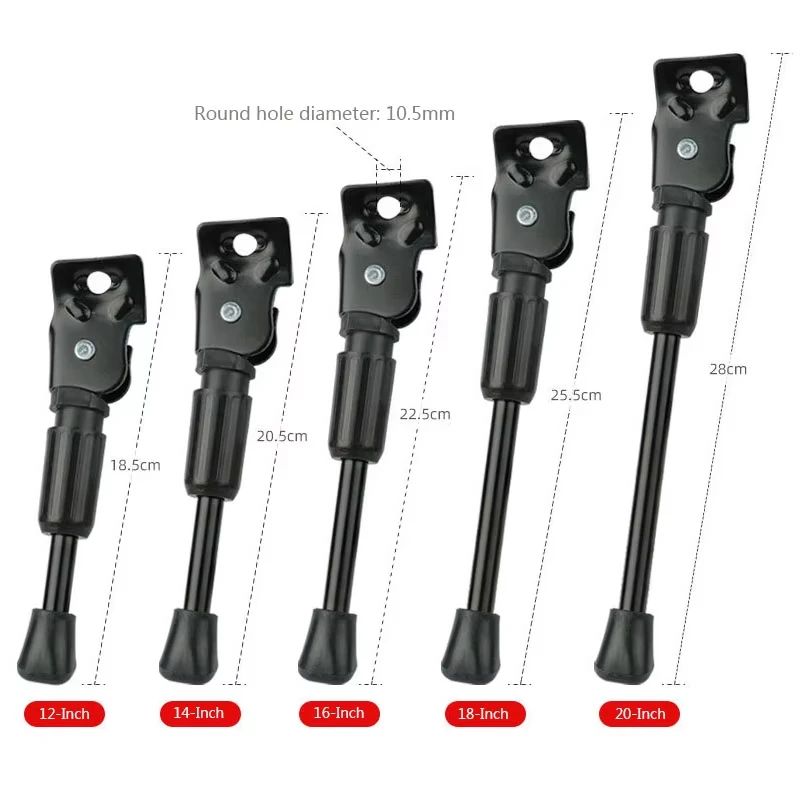 Bicycle Kickstand - 12/14/16/18/20 inç bisiklet yan desteği çocuk