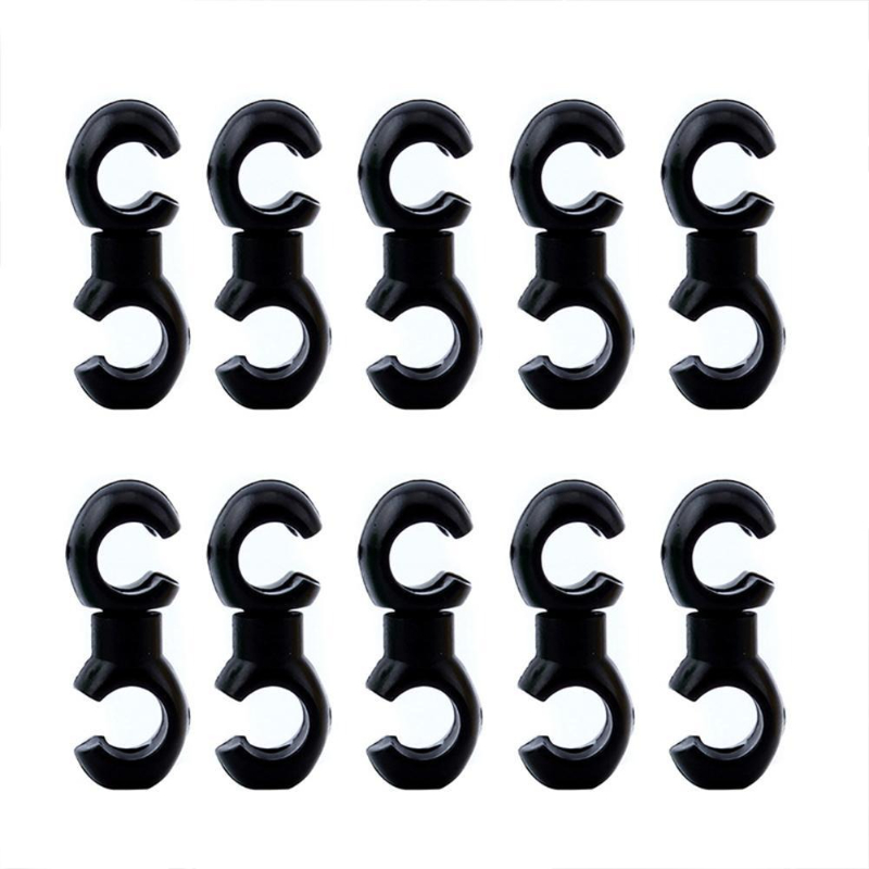Cycling Gear Organiser - 10 Adet Plastik Bisiklet Kablo Klipsi