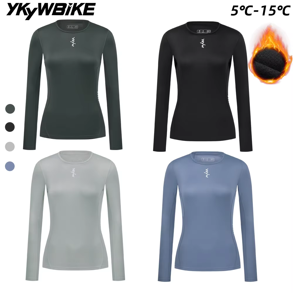 Cycling Gear For Winter - YKYWBIKE Kadın Bisiklet İçlik Üstü Kış