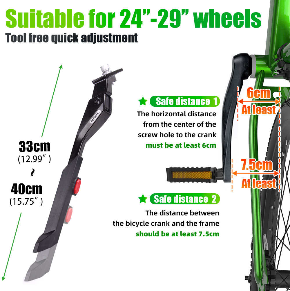 RBRL MTB Bisiklet Kickstand Ay - Bicycle Kickstand incelemesi ve fiyatı