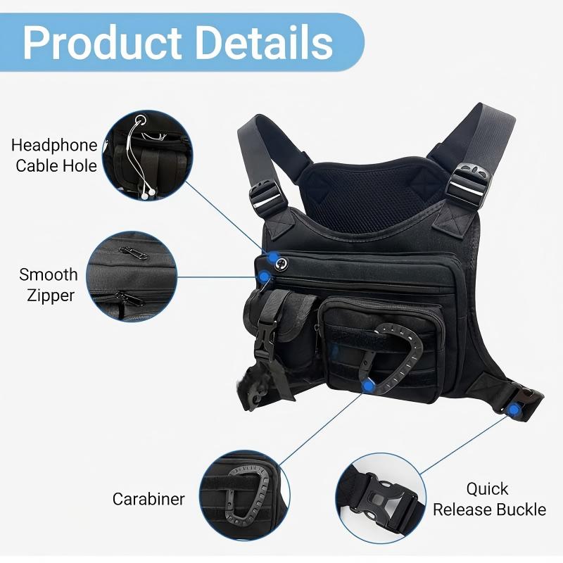 Taktiksel Göğüs Yeleği, Çoklu  - Cycling Gear Bag incelemesi ve fiyatı
