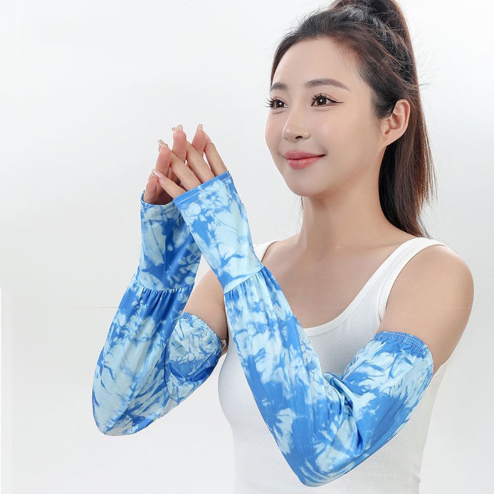 Kravat Boyalı Uzun Buz İpek Ko - Cycling Gloves incelemesi ve fiyatı